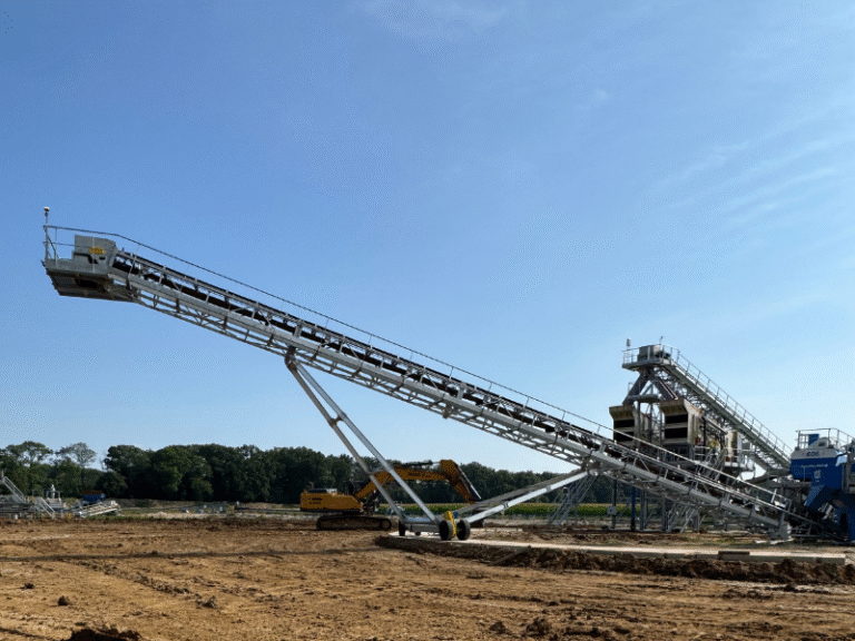 Przenośnik taśmowy zakrężny firmy PakGum