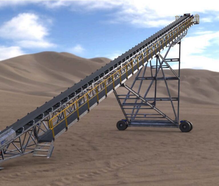 przenośnik taśmowy zakrężny PG-PTzV 800.50