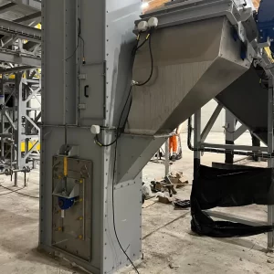 Stacja zwrotna przenośnika kubełkowego PakGum